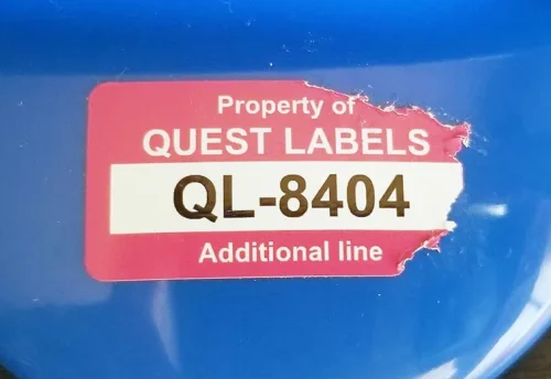 Destruktív biztonsági címke: amikor a címke eltávolítása lehetetlenné válik