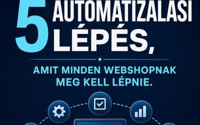 5 automatizálási lépés, amit minden webshopnak meg kell lépnie