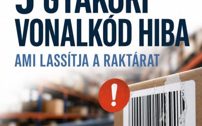 5 gyakori vonalkód hiba, ami lassítja a raktárat
