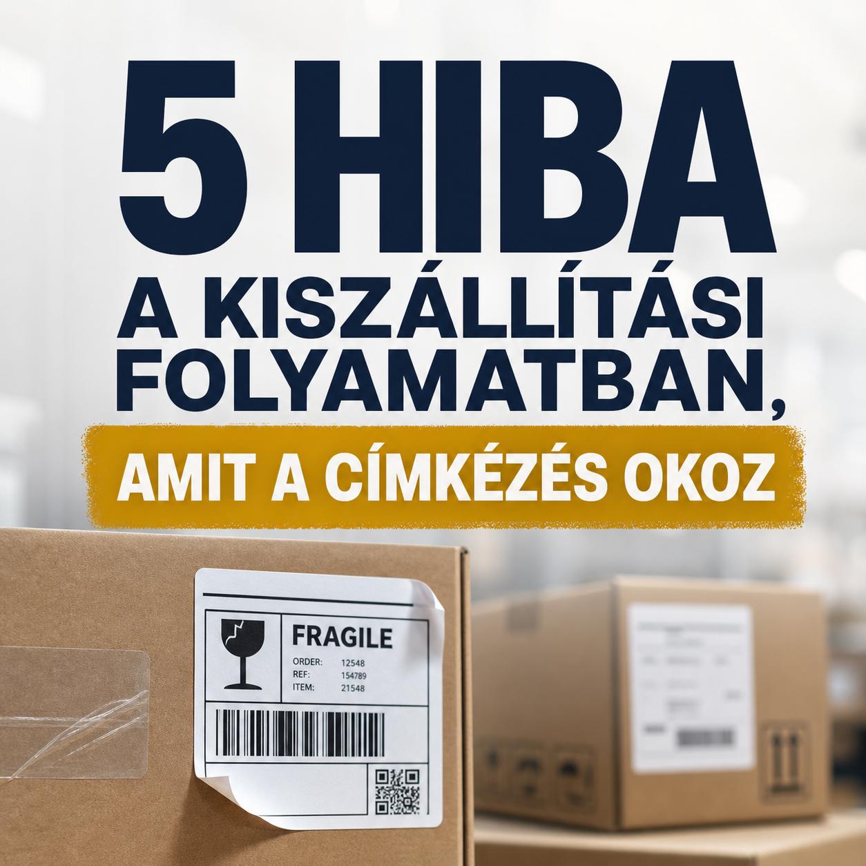 5 hiba a kiszállítási folyamatban, amit a címkézés okoz 5 hiba a kiszállítási folyamatban, amit a címkézés okoz
