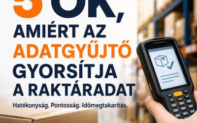 5 ok, amiért az adatgyűjtő gyorsítja a raktáradat