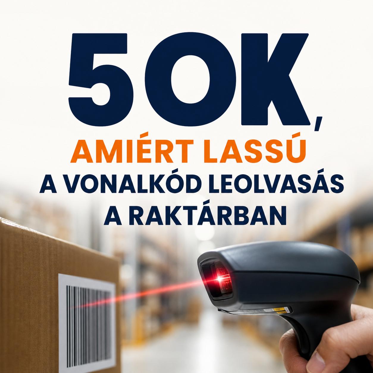 5 ok, amiért lassú a vonalkód leolvasás a raktárban 5 ok, amiért lassú a vonalkód leolvasás a raktárban