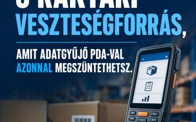 5 raktári veszteségforrás, amit adatgyűjő PDA-val azonnal megszüntethetsz