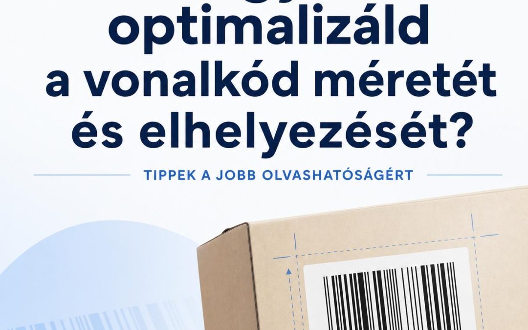 Hogyan optimalizáld a vonalkód méretét és elhelyezését?