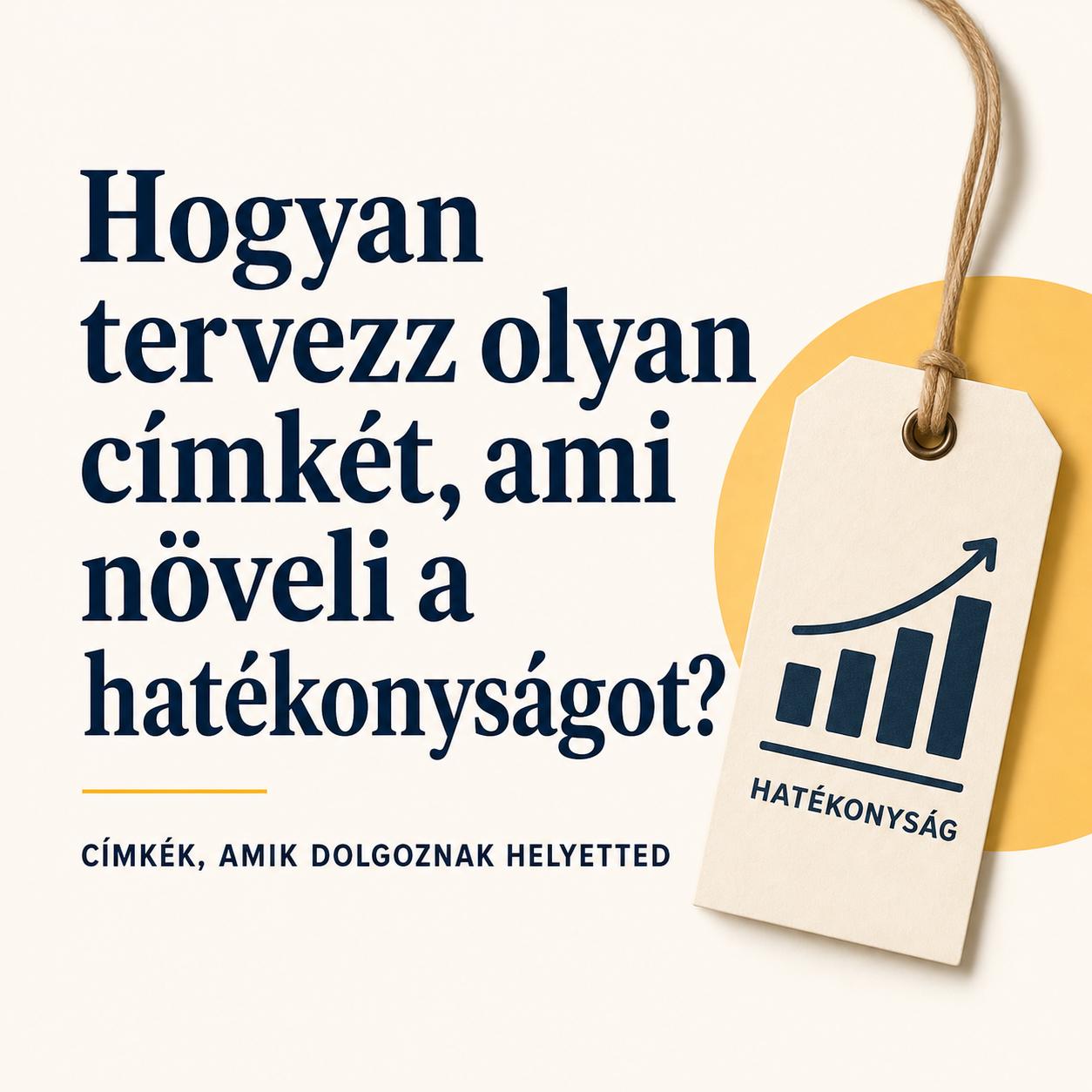 Hogyan tervezz olyan címkét, ami növeli a hatékonyságot? Hogyan tervezz olyan címkét, ami növeli a hatékonyságot?