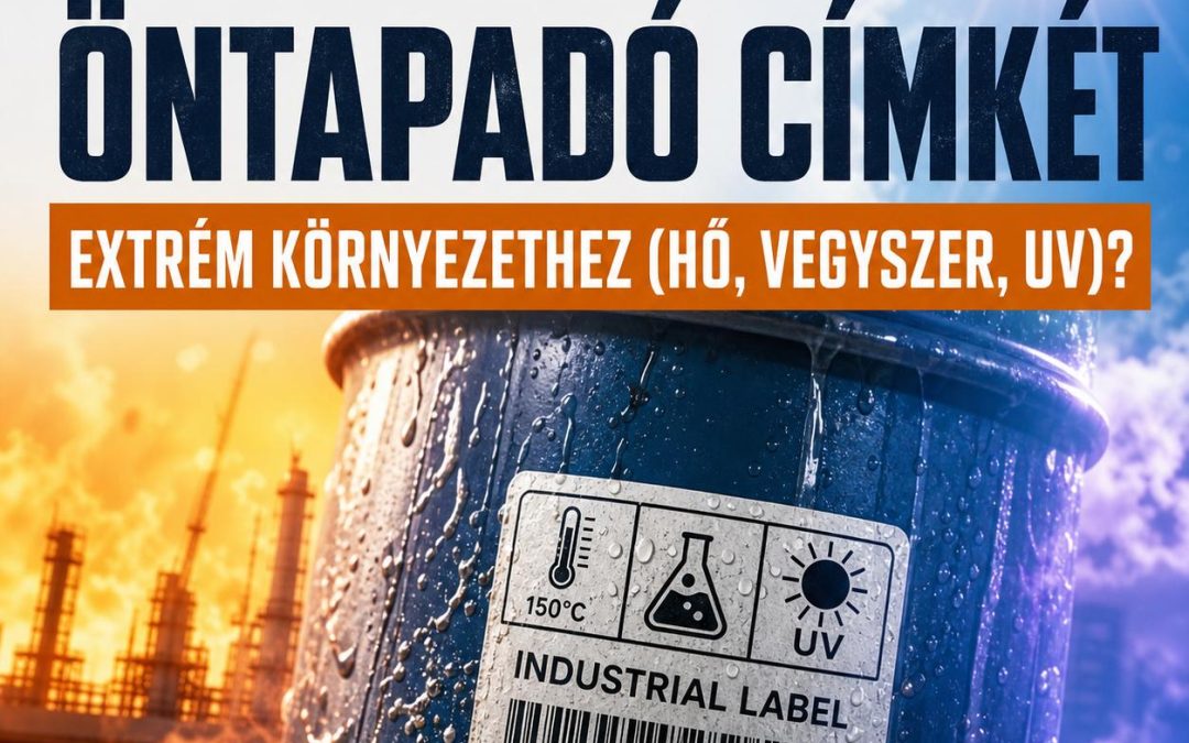 Hogyan válassz öntapadó címkét extrém környezethez (hő, vegyszer, UV)?