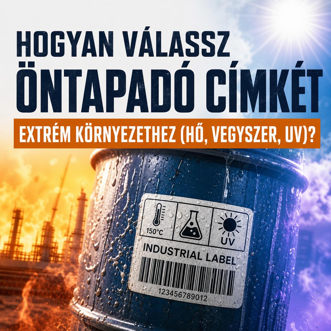 Hogyan válassz öntapadó címkét extrém környezethez (hő, vegyszer, UV)? Hogyan válassz öntapadó címkét extrém környezethez (hő, vegyszer, UV)?