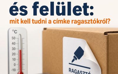 Hőmérséklet és felület: mit kell tudni a címke ragasztókról?