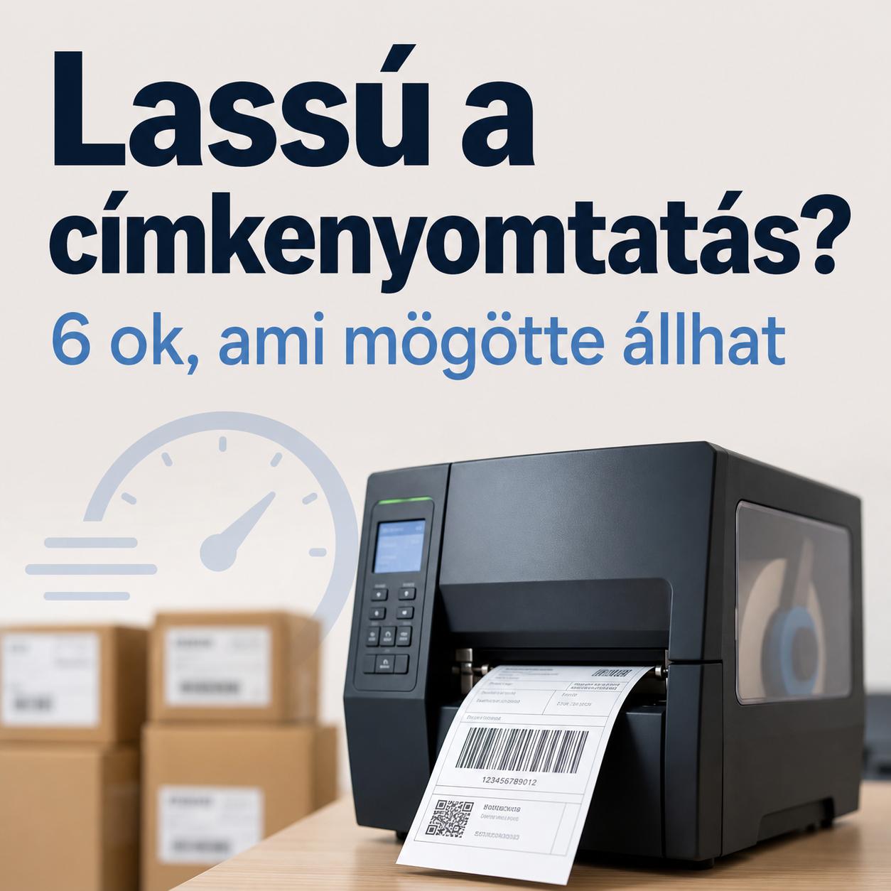 Lassú a címkenyomtatás? 6 ok, ami mögötte állhat Lassú a címkenyomtatás? 6 ok, ami mögötte állhat