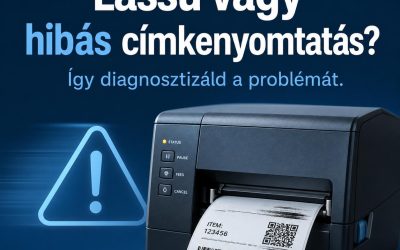 Lassú vagy hibás címkenyomtatás? Így diagnosztizáld a problémát