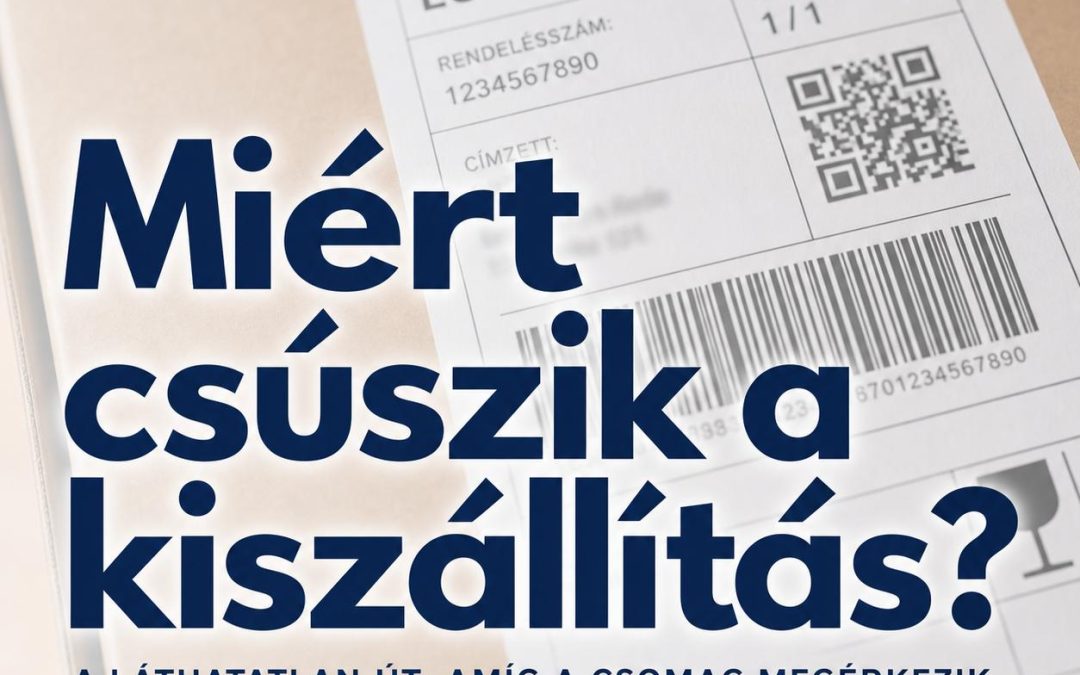 Miért csúszik a kiszállítás? A háttérben gyakran a logisztikai címke áll