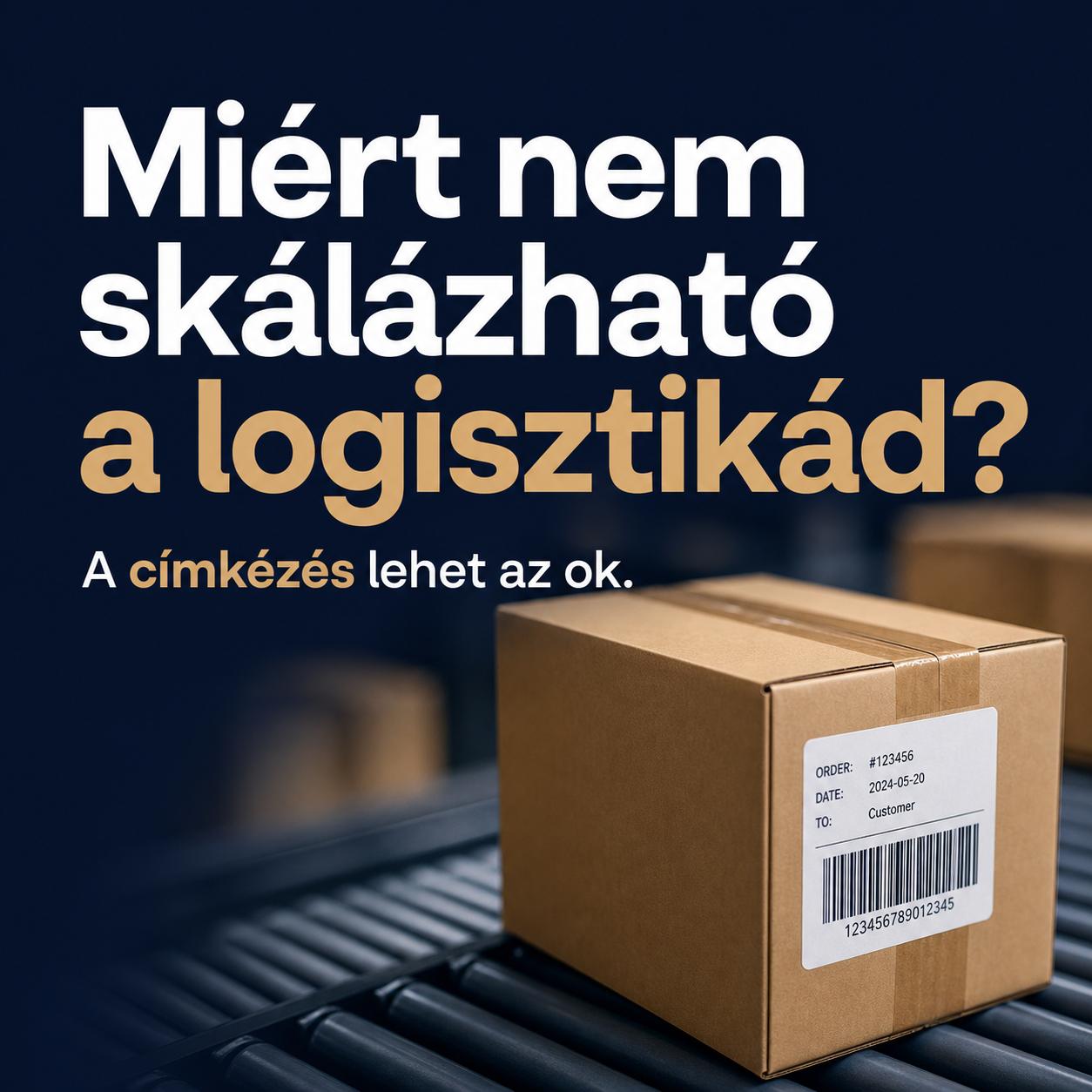 Miért nem skálázható a logisztikád? A címkézés lehet az ok Miért nem skálázható a logisztikád? A címkézés lehet az ok