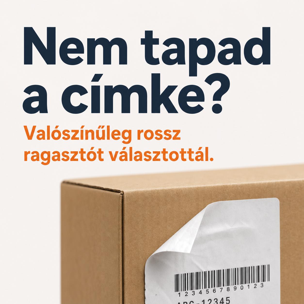 Nem tapad a címke? Valószínűleg rossz ragasztót választottál Nem tapad a címke? Valószínűleg rossz ragasztót választottál