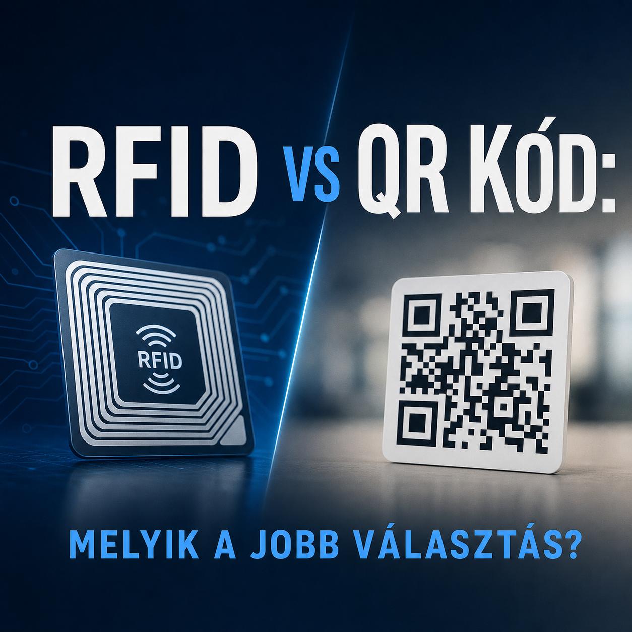 RFID vs QR kód: melyik a jobb választás? RFID vs QR kód: melyik a jobb választás?