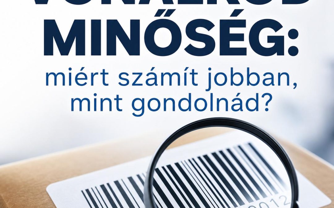 Vonalkód minőség: miért számít jobban, mint gondolnád?