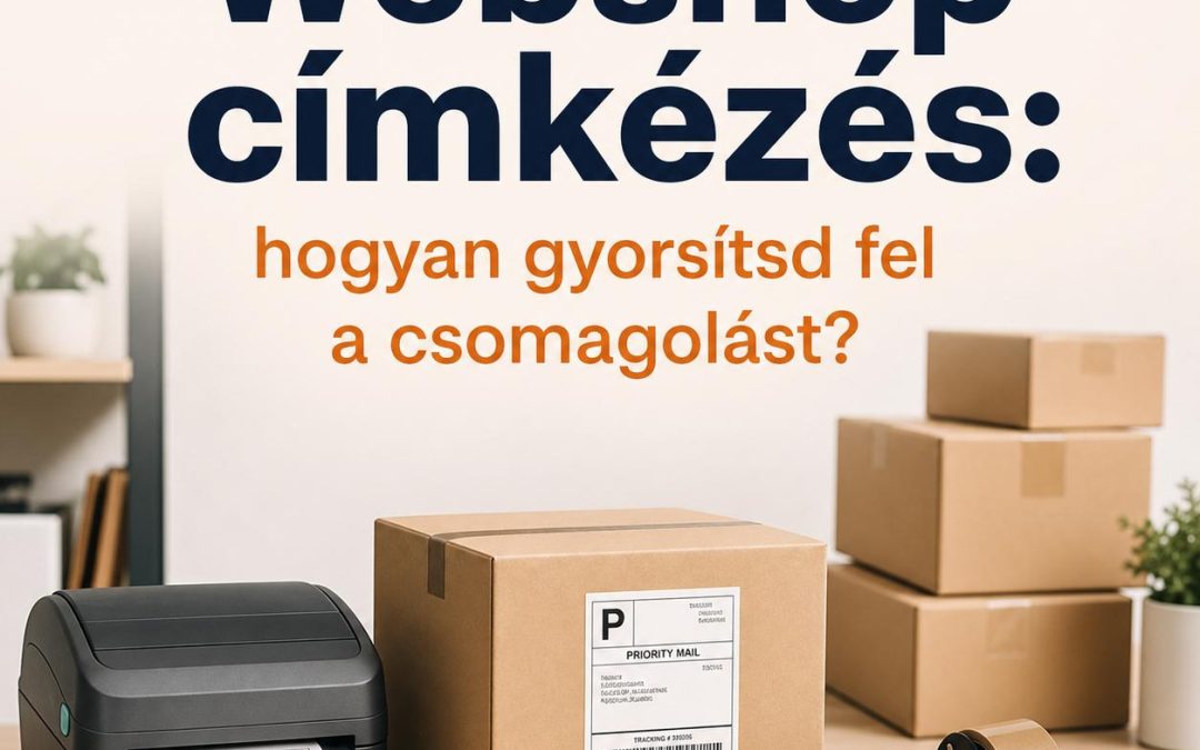 Webshop címkézés: hogyan gyorsítsd fel a csomagolást?