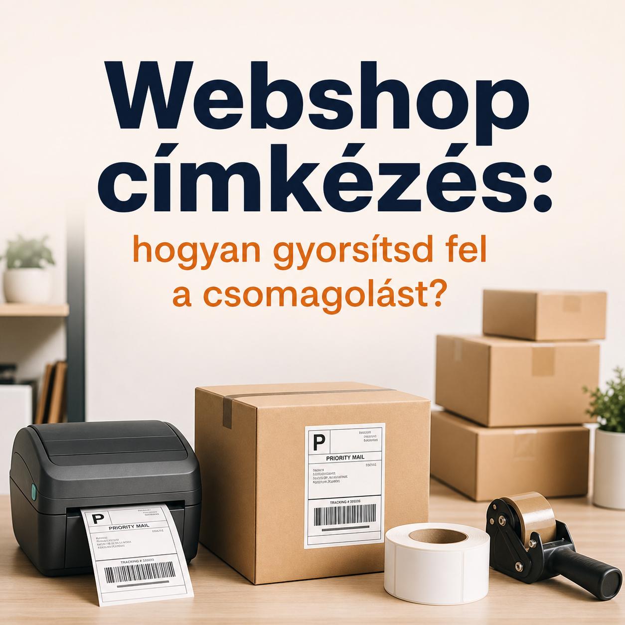Webshop címkézés: hogyan gyorsítsd fel a csomagolást? Webshop címkézés: hogyan gyorsítsd fel a csomagolást?