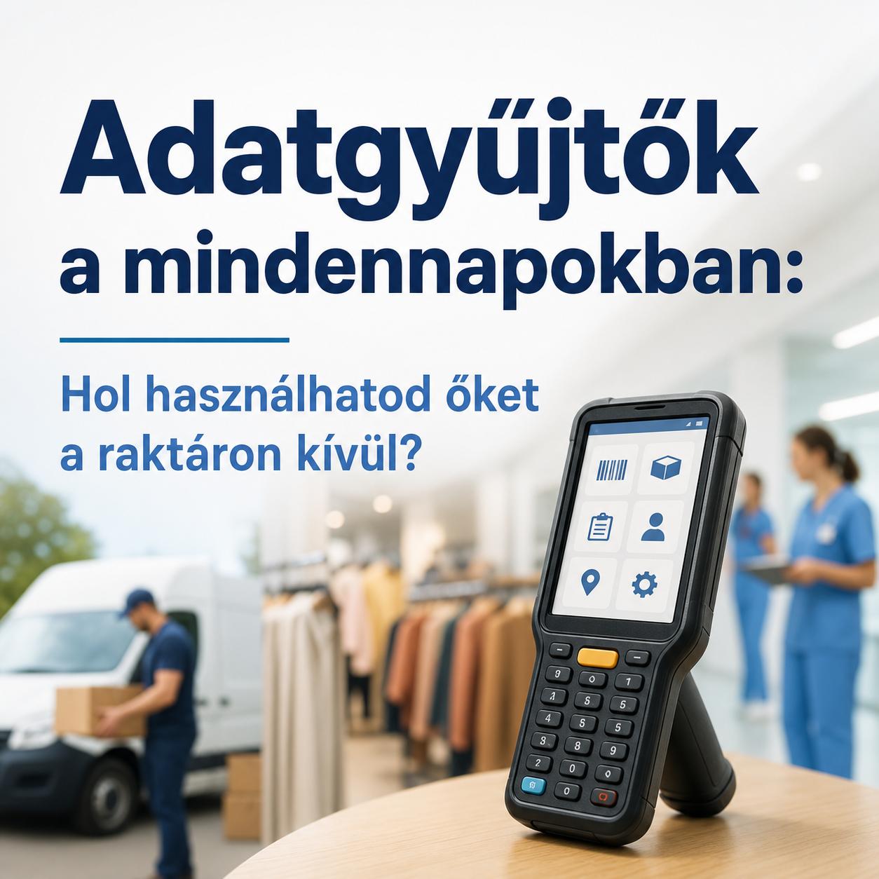 Adatgyűjtők a mindennapokban: Hol használhatod őket a raktáron kívül? Adatgyűjtők a mindennapokban: Hol használhatod őket a raktáron kívül?