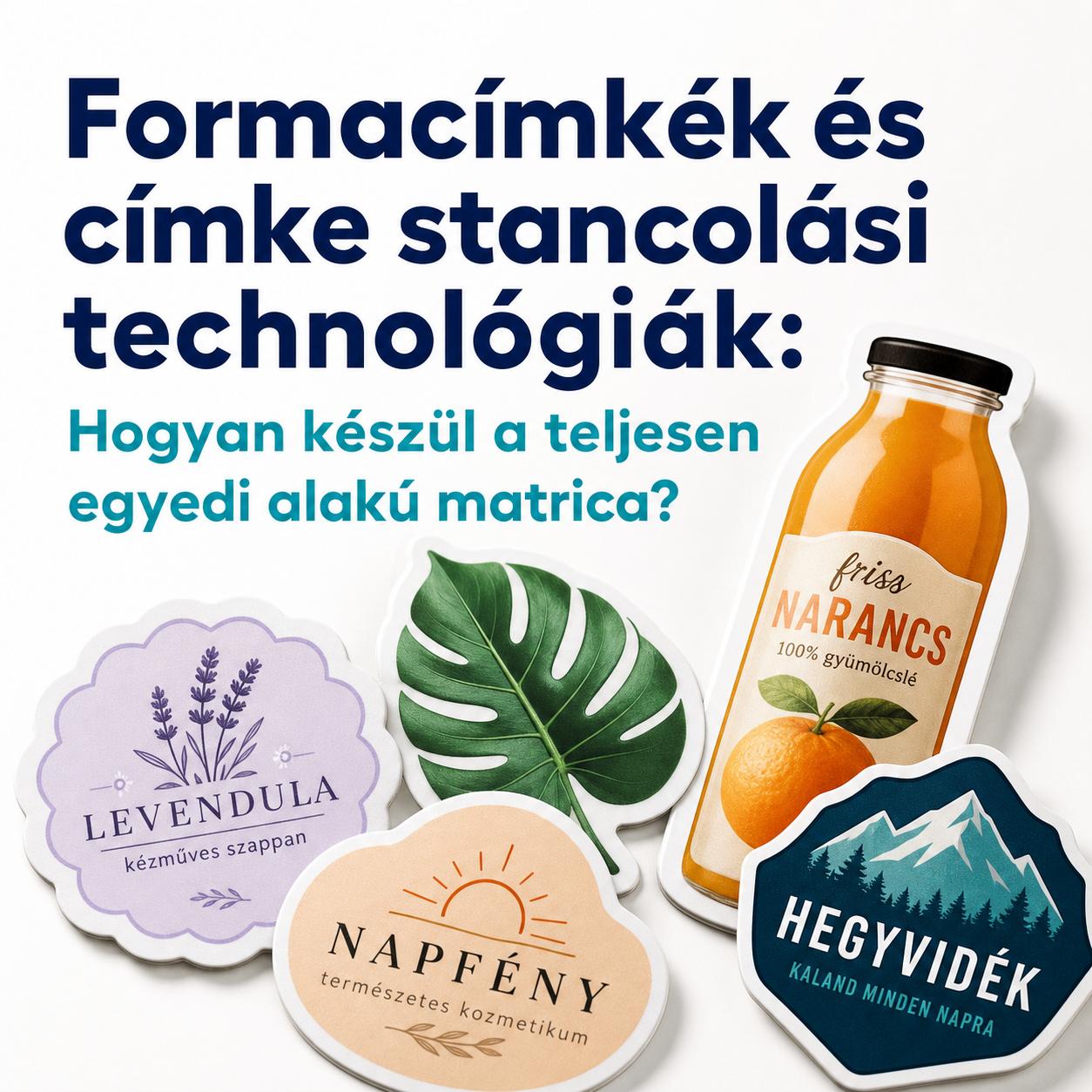 Formacímkék és címke stancolási technológiák: Hogyan készül a teljesen egyedi alakú matrica? Formacímkék és címke stancolási technológiák: Hogyan készül a teljesen egyedi alakú matrica?
