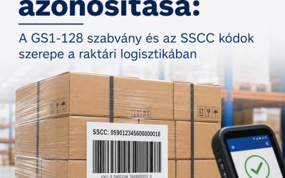 Raklapos csomagok azonosítása: A GS1-128 szabvány és az SSCC kódok szerepe a raktári logisztikában