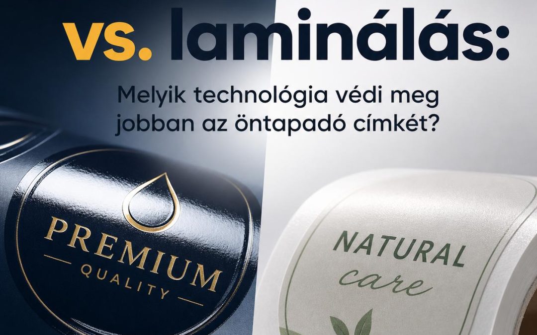 UV-lakkozás vs. laminálás: Melyik technológia védi meg jobban az öntapadó címkét?