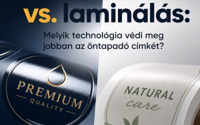 UV-lakkozás vs. laminálás: Melyik technológia védi meg jobban az öntapadó címkét?
