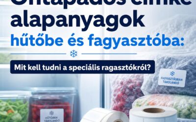 Öntapadós címke alapanyagok hűtőbe és fagyasztóba: Mit kell tudni a speciális ragasztókról?