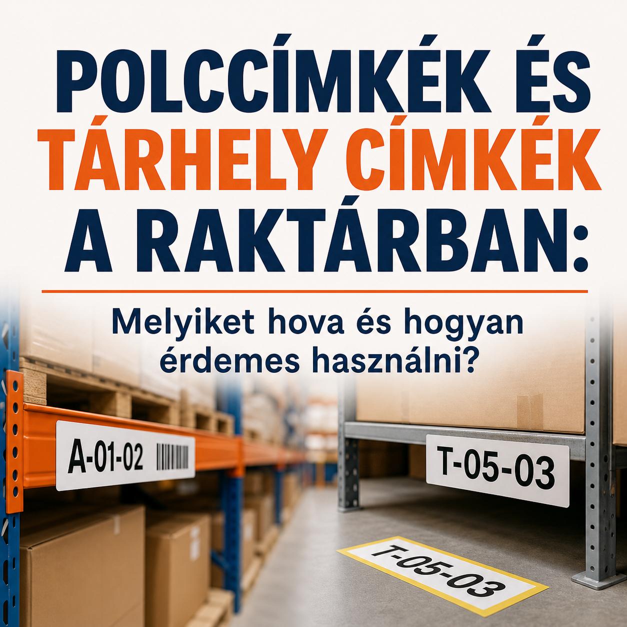 Polccímkék és tárhely címkék a raktárban: Melyiket hova és hogyan érdemes használni? Polccímkék és tárhely címkék a raktárban: Melyiket hova és hogyan érdemes használni?
