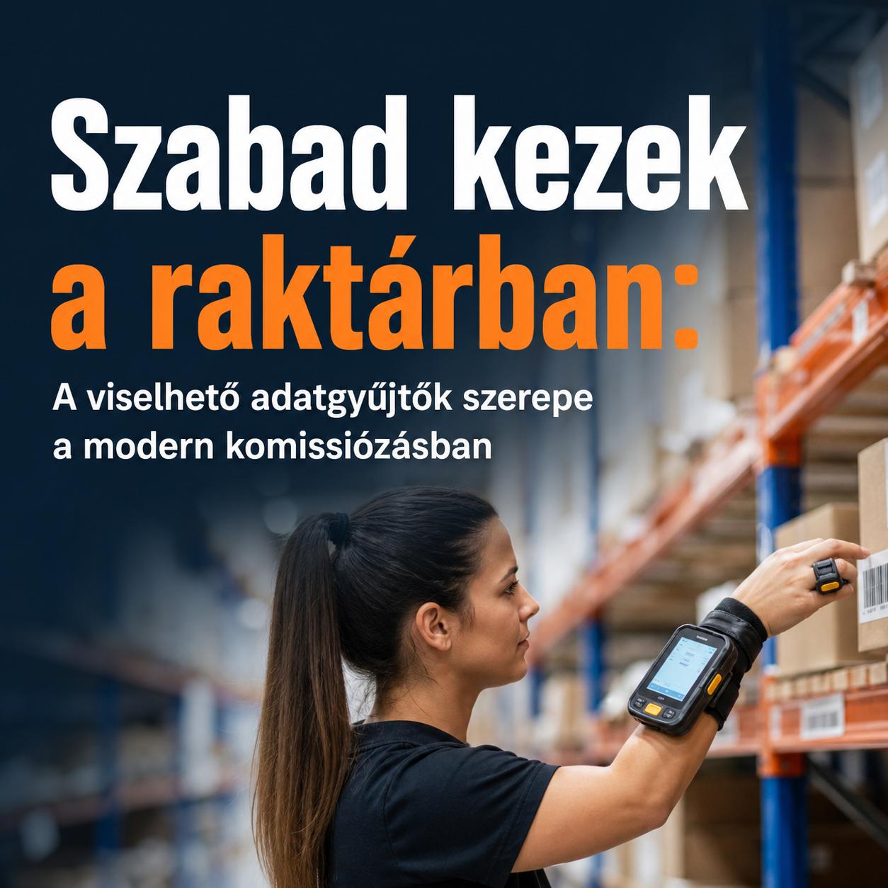 Szabad kezek a raktárban: A viselhető adatgyűjtők szerepe a modern komissiózásban Szabad kezek a raktárban: A viselhető adatgyűjtők szerepe a modern komissiózásban
