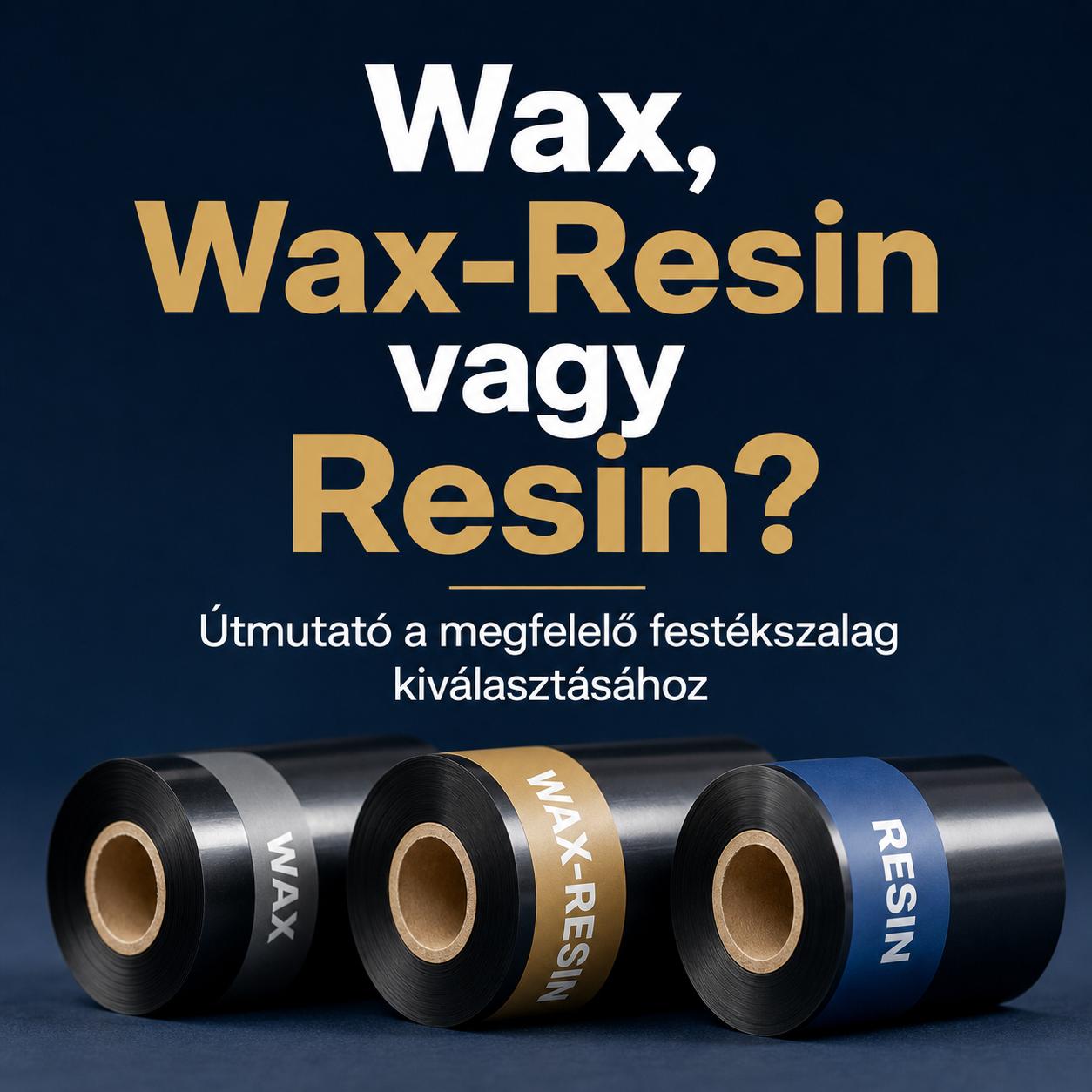 Wax, Wax-Resin vagy Resin? Útmutató a megfelelő festékszalag kiválasztásához Wax, Wax-Resin vagy Resin? Útmutató a megfelelő festékszalag kiválasztásához